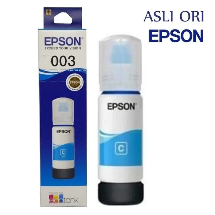 Tinta Epson 003 L1110 L3110 L3116 L3150 L3156 L5190 black colour 2