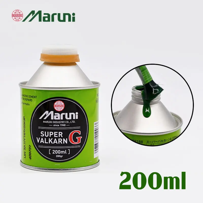 Lọ keo vá săm lốp Maruni Nhật Bản 200ml - Dùng để vá xe máy, ô tô, xe tải