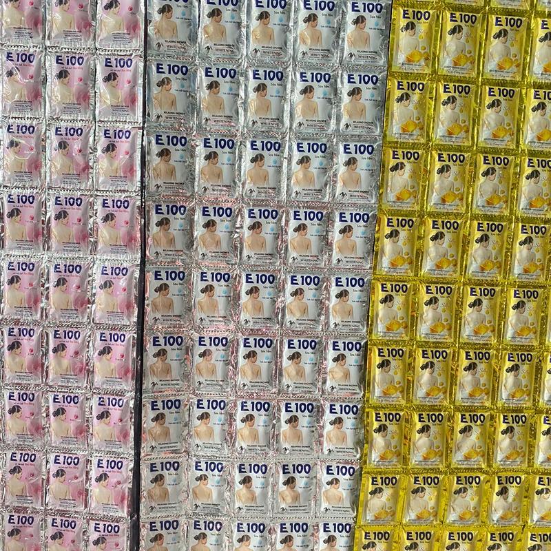 COMBO 10 DÂY SỮA TẮM E100 DÂY 24 GÓI