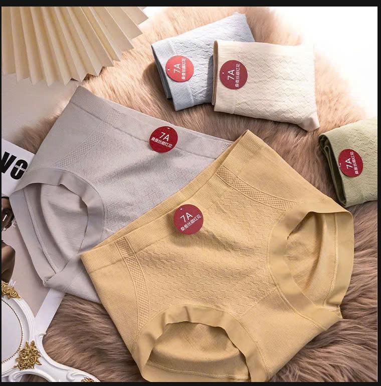 Sét 10 quần lót nữ  cotton dệt Kim C7A chất liệu đẹp vải có giãn đã chiều size 40-60kg- có tách lẻ 5 quần cho khách mua ít  Women Voi 4