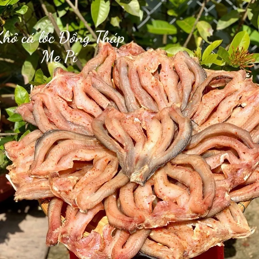 500gram Khô Cá Lóc Lớn 2 Nắng Vị Vừa