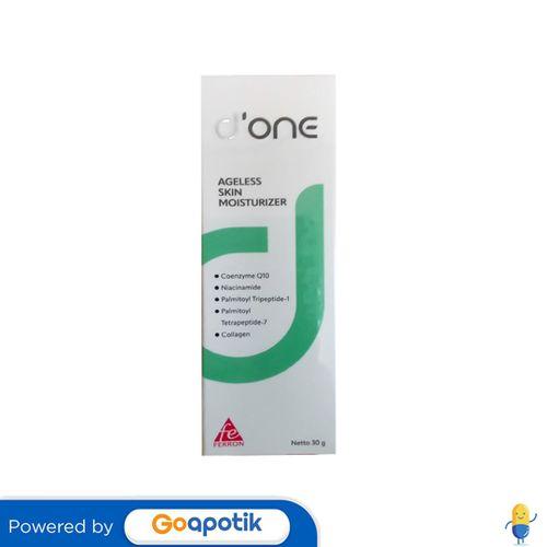 Gambar D'ONE AGELESS SKIN MOISTURIZER 30 GRAM BOTOL dari GoApotik Kota Administrasi Jakarta Selatan Tokopedia