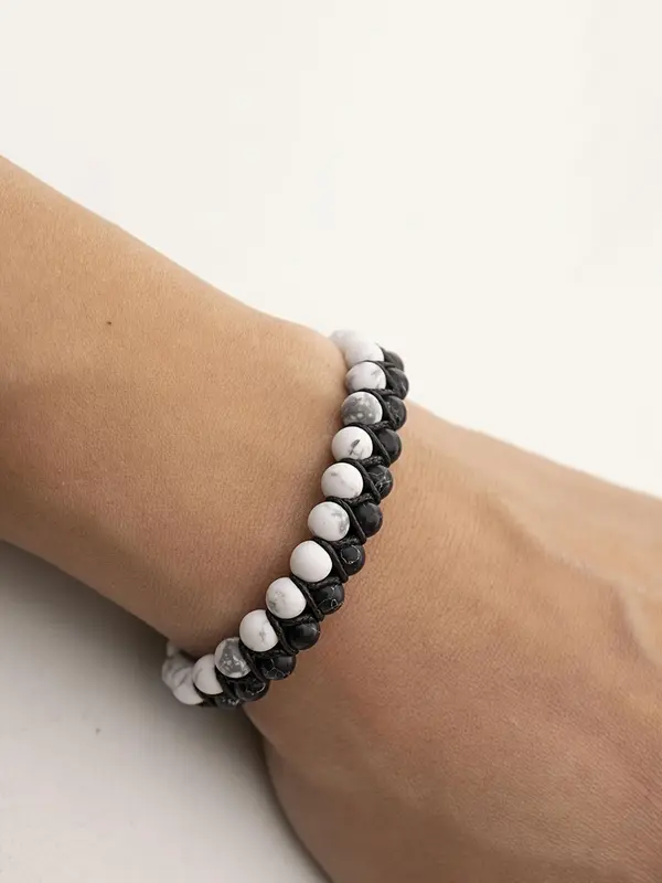 Stone Beaded Bracelet, Fashionable Jewelry for Men & Women, Trendy All-match & Exquisite Jewelry for Birthday Gift 5