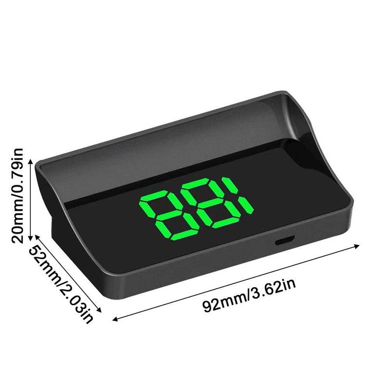 Product Introduction of 1 Pcs Head Up Display HUD Head Up Display Car Universal Special GPS Meter Universal Image A9D0 15