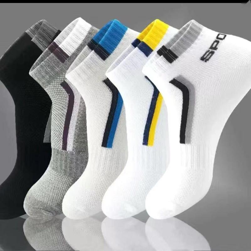 Product Introduction of Socks Men's Mid-Calf Autumn and Winter Warm and Simple Socks Couple Casual Trendy Socks Flow Stockings Student Sports 7