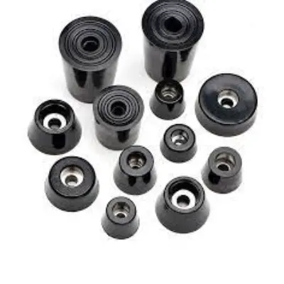 Đệm cao su chân bàn, chân loa chống rung chống ồn có lỗ bắt ốc 3