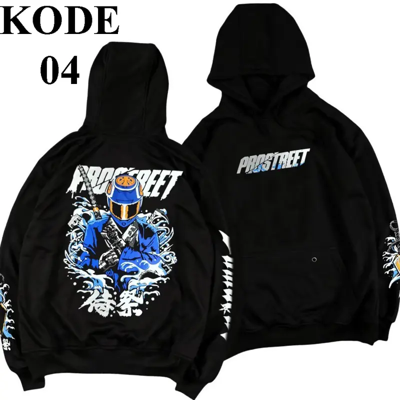 Sweater Hoodie Prostreet White Devil Jepang Sweater Pria Wanita Hoodie Jepang - Jaket Prosstreet white devil - jaket motorr prostreet 4