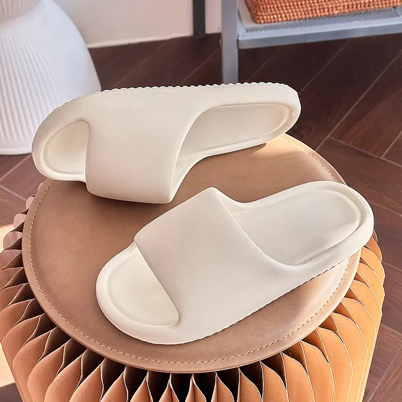 Dép Xỏ Ngón Chống Trượt, Thích Hợp Cho Mùa Hè, Phòng Tắm Và Tắm, Dép Đi Trong Nhà, Thiết Kế Lộ Ra Ngoài, Giúp Loại Bỏ Rác