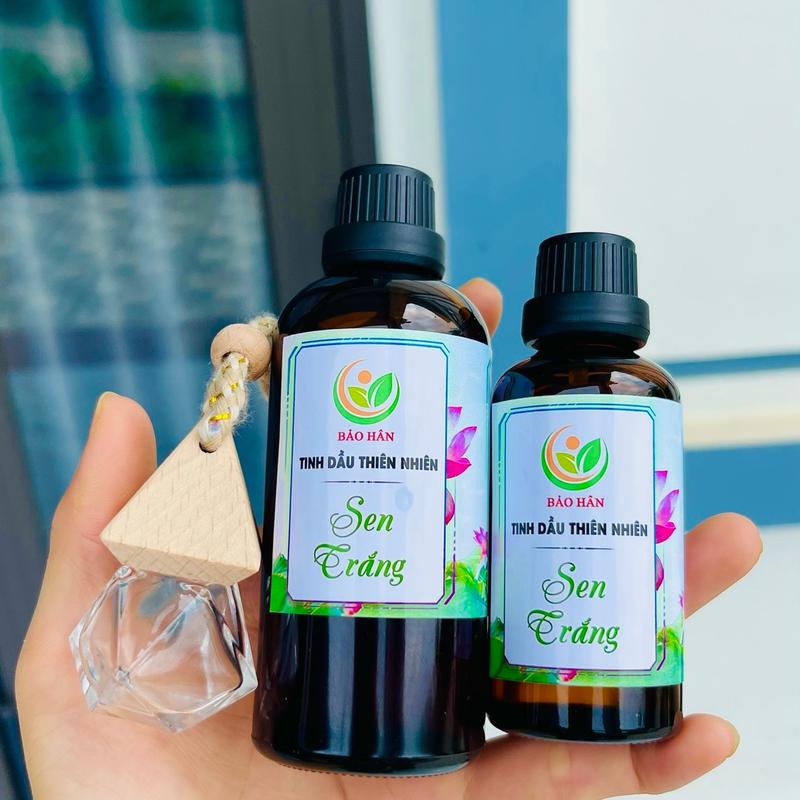 Tinh dầu Hoa Sen Trắng Tươi Mát,Sang, Nhẹ Nhàng Tạo Thư Giãn Thoải Mái 0