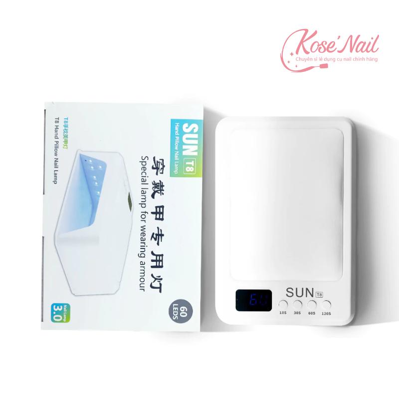 Máy Hơ Gel SUN T8 72W - Chính Hãng, 60 Bóng LED, Hơ Nhanh, Không Nóng Tay, Bảo Hành 6 Tháng