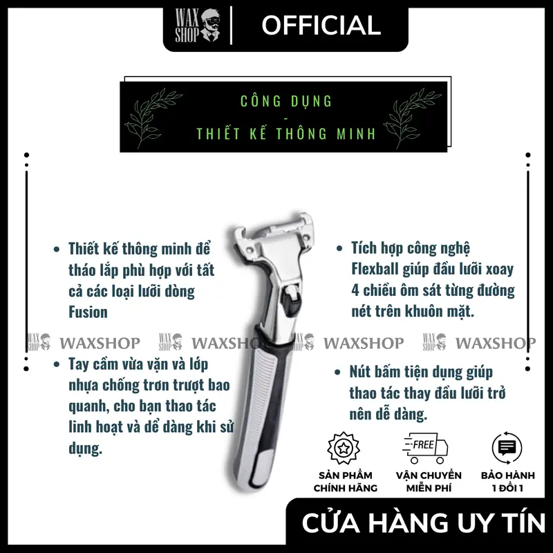 [ Mẫu Mới 2023 - Full Line ] Dao Cạo Râu Gilleitt Mach Classicc - Kèm 36 luoi + Lọ Kem - Hàng chính hãnġ - Bảo Hành - SL 3