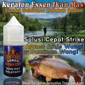 Essen Kraton Khusu Ikan Mas Galatama Galapung Indukan Babon Original 30 ml