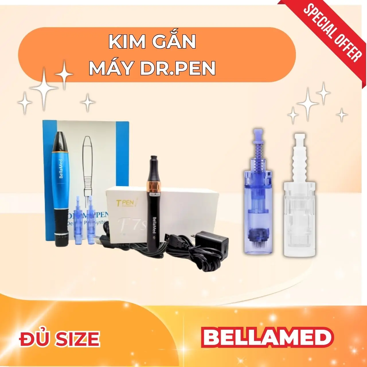 Kim thay thế máy dr.pen dùng để chăm sóc da mặt