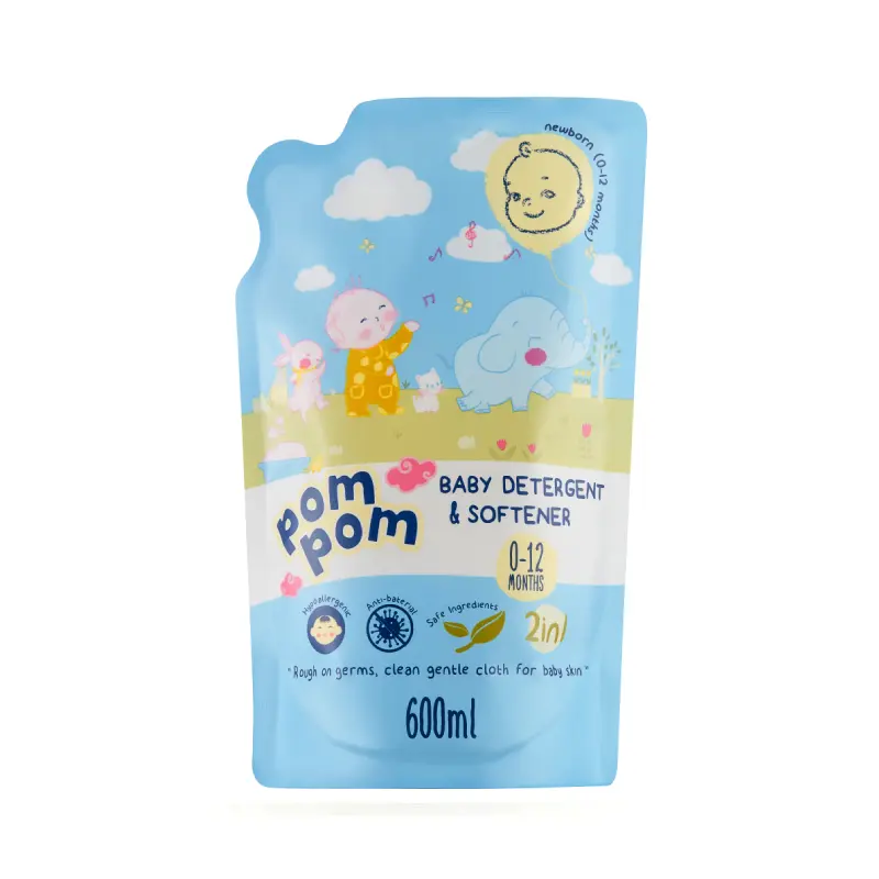 Nước giặt xả Pom Pom Newborn (0-12 tháng) 0