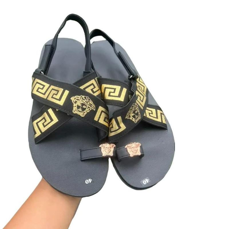 Sandal xỏ ngón quai chéo đế bằng hậu dán, sandal đi học đi làm Nhung Nữ GiàY DéP Cao Su
