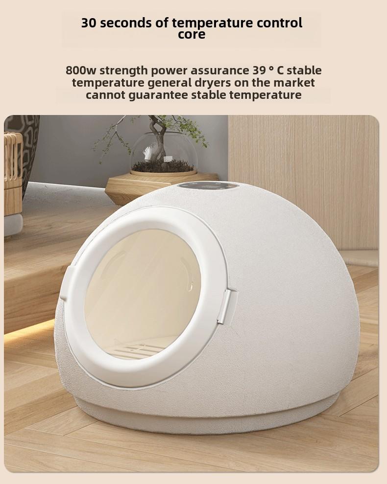 Product Introduction of Cat Drying Baker for Pet Household Hair Dryer Water Blower Dog Bath Drying Artifact Mute Sterilization 15
