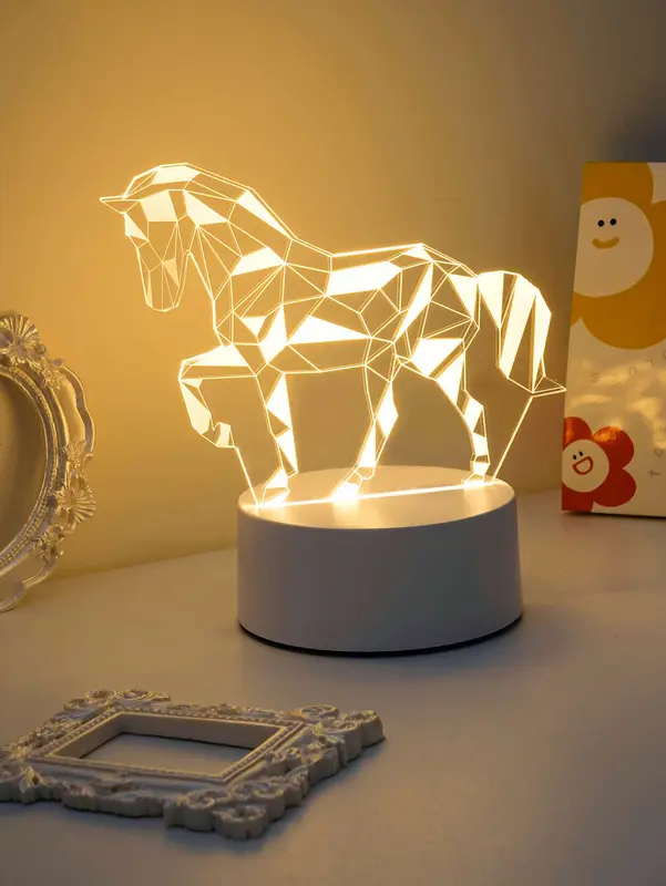 Pplus（Kuning hangat）Steker + sakelar3DKuning hangat / Steker + sakelar/  lampu kamar aesthetic / lampu malam LED / lampu tidur aesthetic / hadiah anak-anak lampu malam berubah warna / hadiah ulang tahun / hadiah pernikahan/promo elektronik termurah 1