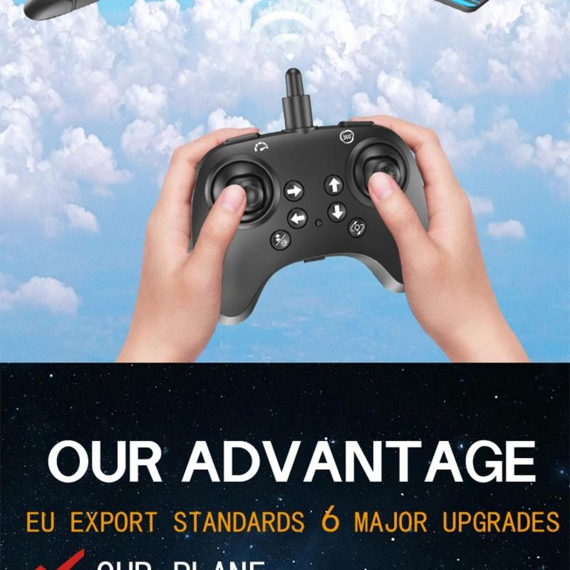 New 2.4GHz Foam Remote Control Plane Stunt Roll Gravity Sensing Foam RC Airplanes Waterproof Crash Resistance Drone Plane Toy 4