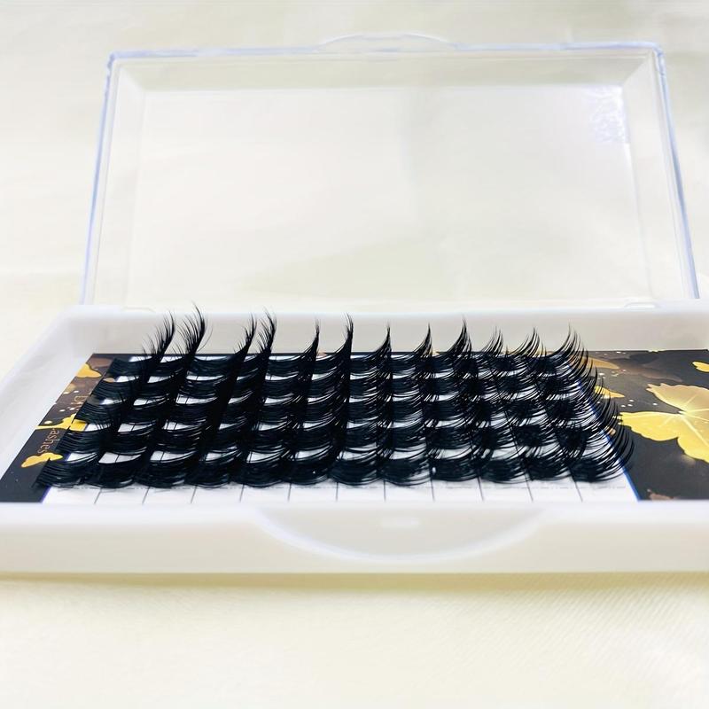 1 Set Individual False Eyelashes, Natural Look Eyelash Extensions, Makeup Tools For Women 2