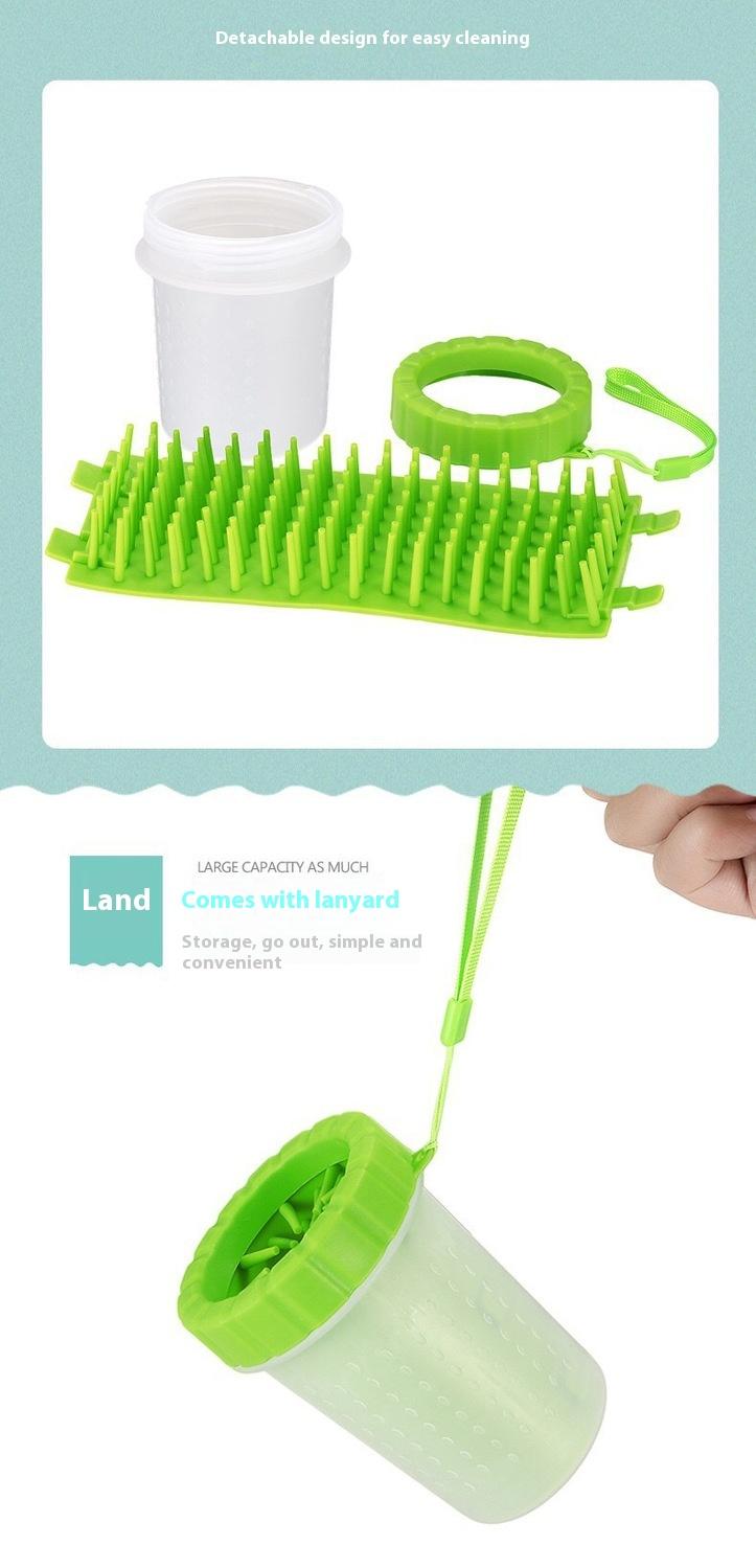 Product Introduction of Pet Foot Washing Cup Dog Foot Massager Teddy Dog Bath Beauty Pet Cleaning Wipe-Free Automatic Foot-Washing Machine 8