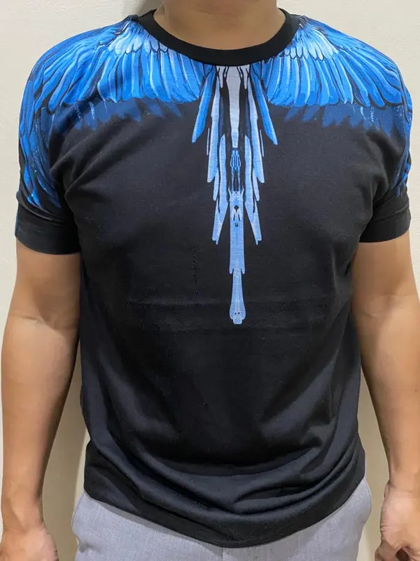 kaos tshirt  lucu motif sayap /singa printing 6