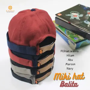 SAEDA Miki Hat Topi Peci Gaul Balita Muslim Kopiah Songkok
