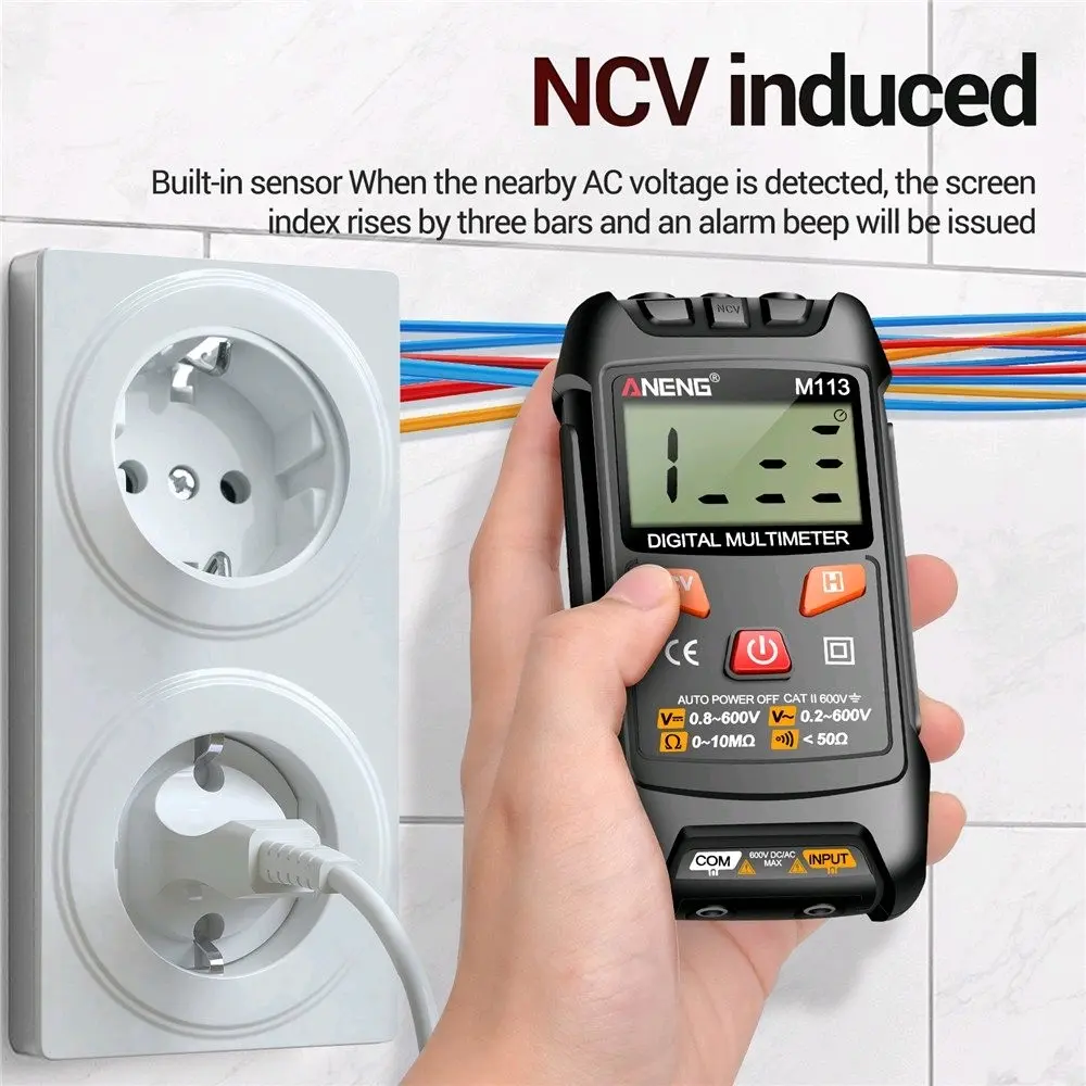 Đồng hồ đo điện  M113 Aneng độ bền cao, dễ sử dụng