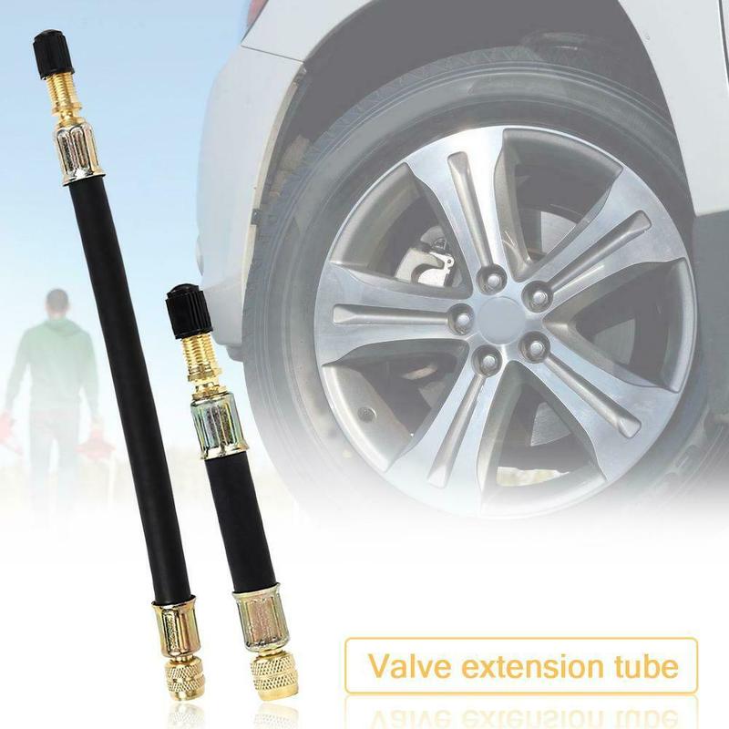 Tire Cap Tire Valve Extension Car Accessories Car Valve Flexible Rubber Hose 1