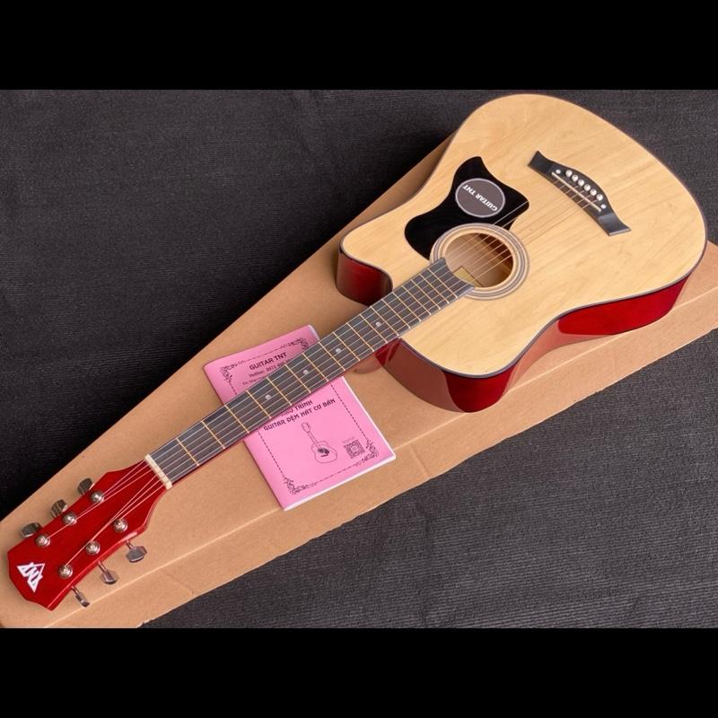 [Acoustic T85 Có Ty Chỉnh Cần] CHÍNH HÃNG TNT- Đàn Guitar Acoustic T85 Guitar TNT, Gỗ Nhập Khẩu, Có Ty Chỉnh Cần, Size 38 inch(Dài 96cm)