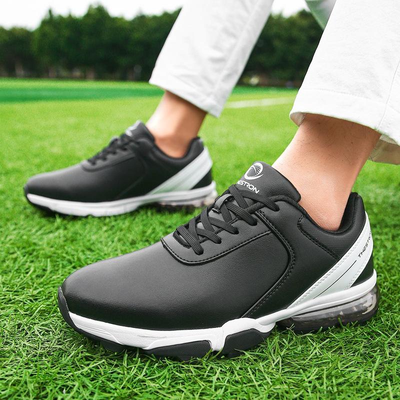 Product Introduction of New Breathable Men's Golf Shoes Professional 8 Studs Large Size Waterproof Non-slip Lightweight Casual Sports Shoes XZ25044 10