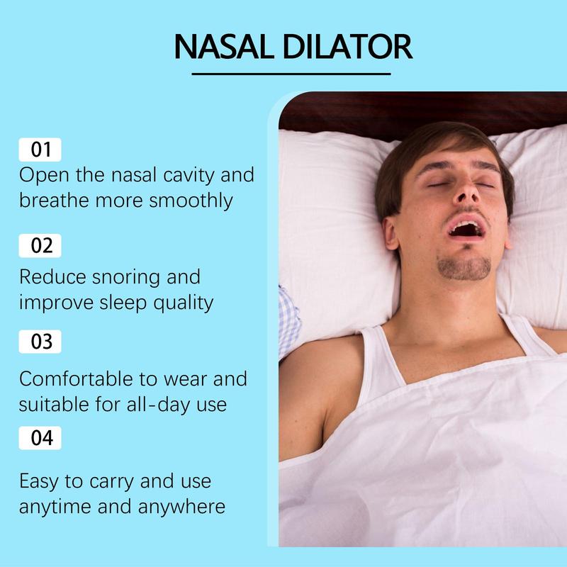 Product Introduction of Nasal Care Set, 1 Box Gentle Ingredients Nasal Strips & Nasal Patch, Portable Nasal Care Products for Home & Travel 7