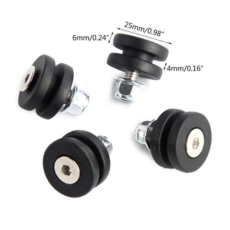 Product Introduction of Professional Helmets Trunk Bracket Base Plate Bushing Pad Buckle Spacers Quick Fixing Motor Accessories 4-Piece/set 0