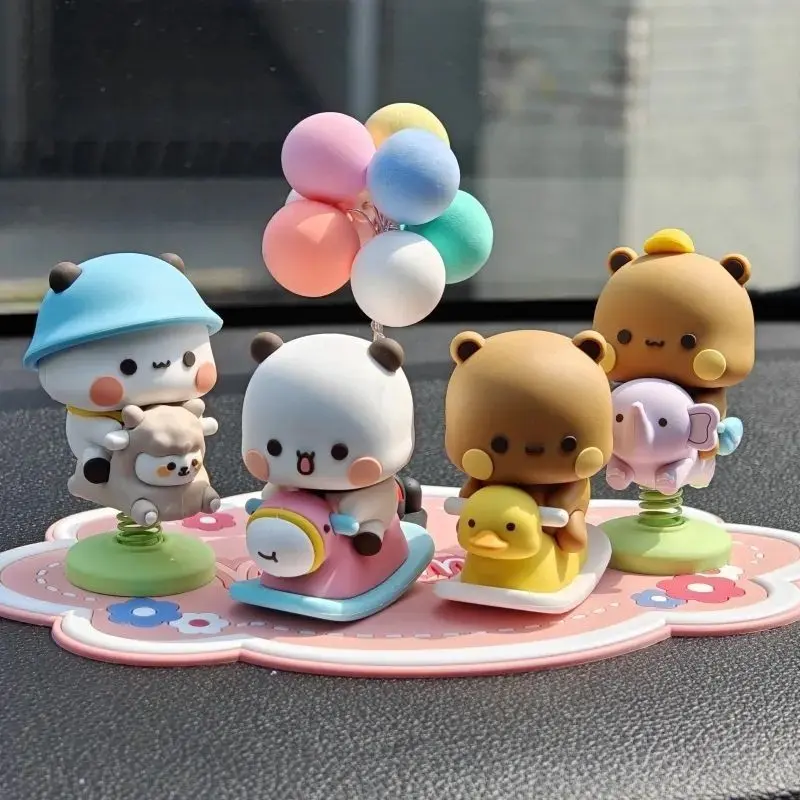 Mô Hình Nhân Vật Bubu, Yier, Mitao Panda Và Dudu, Sưu Tầm Dễ Thương, Đồ Chơi Hoạt Hình Kawaii Hành Động Dễ Thương, Búp Bê Và Đồ Trang Trí, Thích Hợp Cho Đồ Chơi Sinh Nhật Trẻ Em Voi Toy