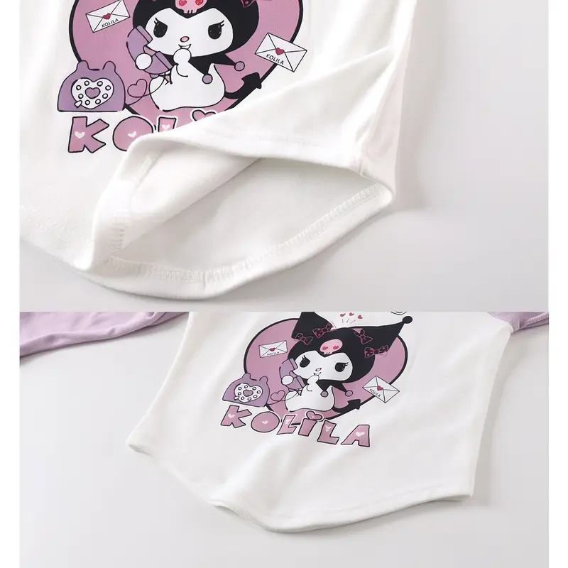 BAJU ANAK PEREMPUAN KAOS LENGAN PANJANG MOTIF KARAKTER BAHAN LEMBUT 5