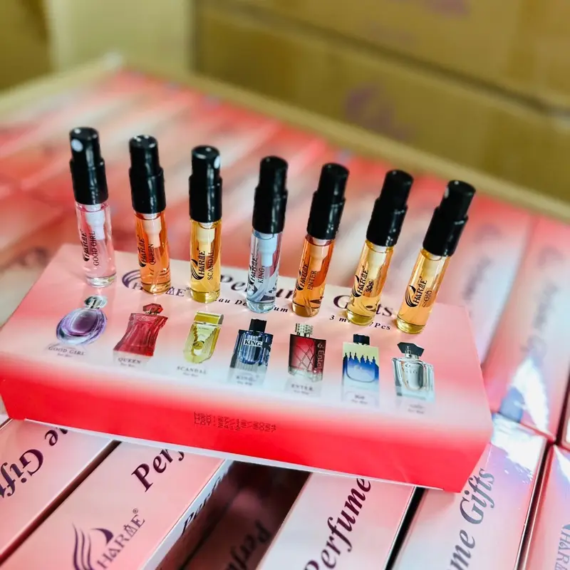 SET CHARME 7 HƯƠNG ( 7 Chai 3ML dạng xịt ) - NƯỚC HOA CHARME 8