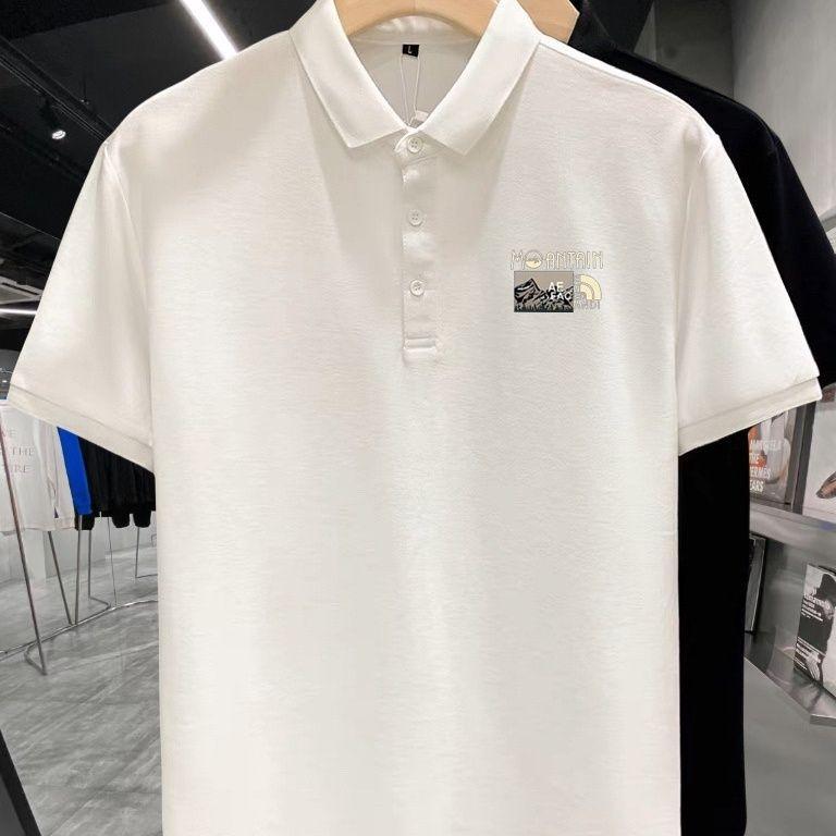 Product Introduction of Short Sleeve Polo Summer Trendy Brand 2024 Style Turn-down Collar Men's Casual Youthful Fashionable Versatile Ins Style Elegant Fasciitis 17