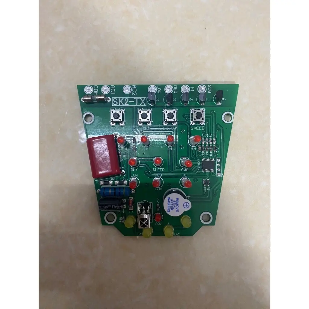 Bo mạch quạt senn koo treo tường mẫu mới dùng để thay thế cho các quạt bị hỏng mạch - mạch dùng được khiển cũ theo quạt - dễ dàng sửa chữa . Khách mua xem đúng hình đúng mẫu thì vào giỏ hàng của shop để xem sản phẩm nhé