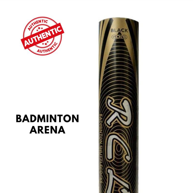 Shuttle Rcl Gold RCL Black Gold Badminton Shuttlecock - TikTok Shop Malaysia