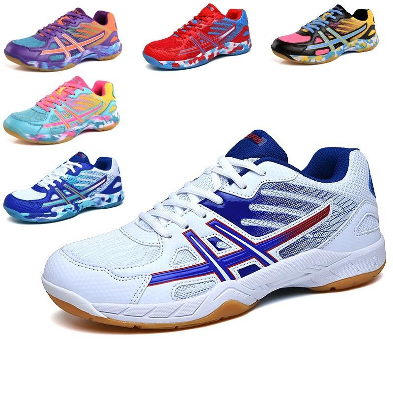 Product Introduction of In Stock Professional Badminton Shoes Non-Slip Tennis Shoes Volleyball Shoes Sneaker Table Tennis Ball Shoes Badminton Shoes Unisex Shoes Children's Training Sports Soldier Shoes Tennis Shoes Professional Sneakers Sports Children's Shoes 5