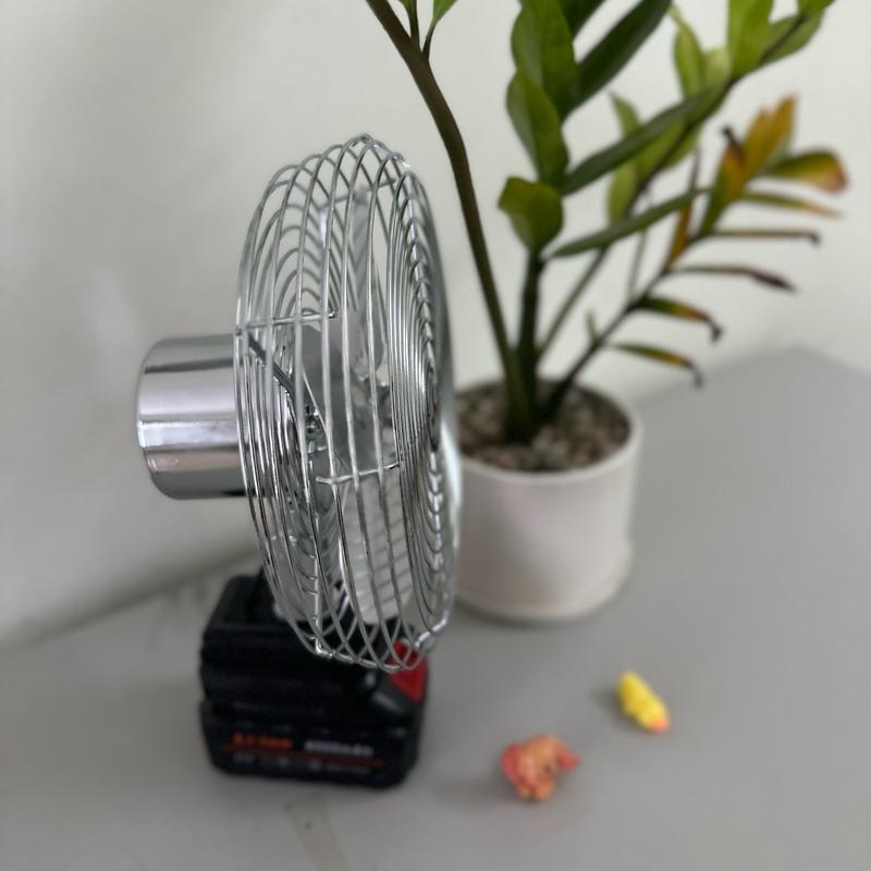 Quạt Pin Thép Không Gỉ Dây Đồng 100% 8 Inch 22cm Fan QuạT 1