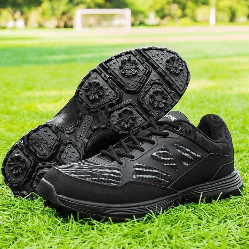 Product Introduction of Foreign Trade Non-Slip Men's Training Shoes Large Size Golf Training Shoes with Spikes Sports Casual Wear-Resistant Shoes Low Top XZ25052 12