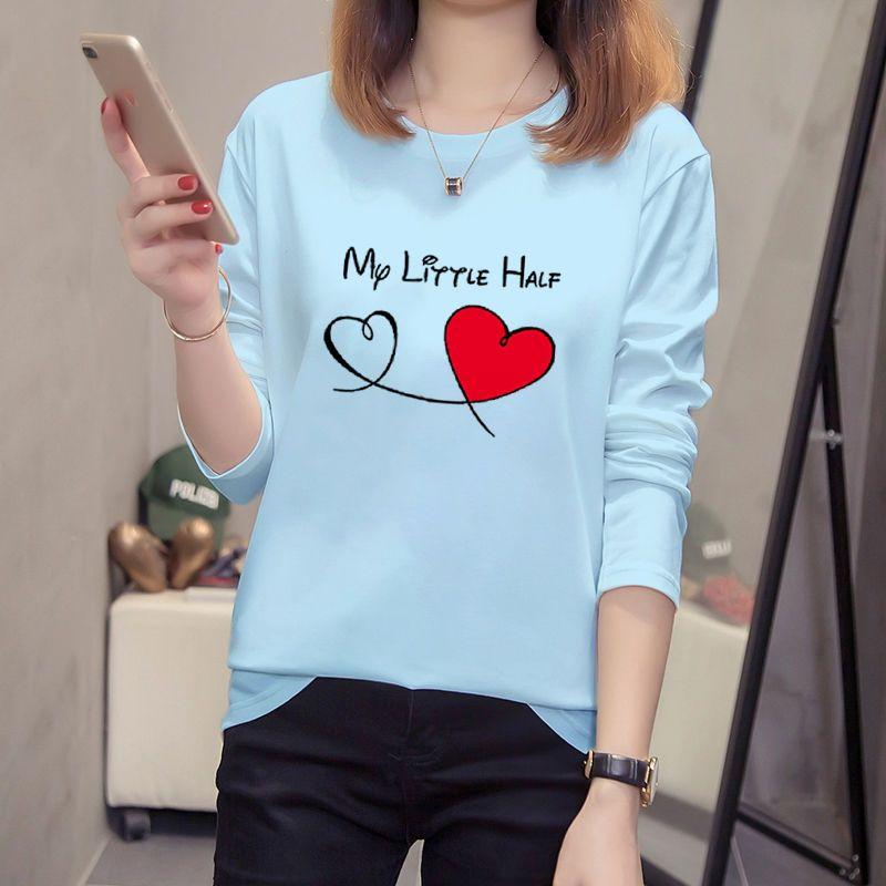 Product Introduction of Áo Thun Dài Tay, Màu Mơ Mùa Thu, Dành Cho Học Sinh Nữ, Dáng Rộng Vừa Vặn, Phong Cách Hàn Quốc, Ngoại Cỡ Ins, Quần Áo Che Nắng, Hàng Mới Về 2022 17