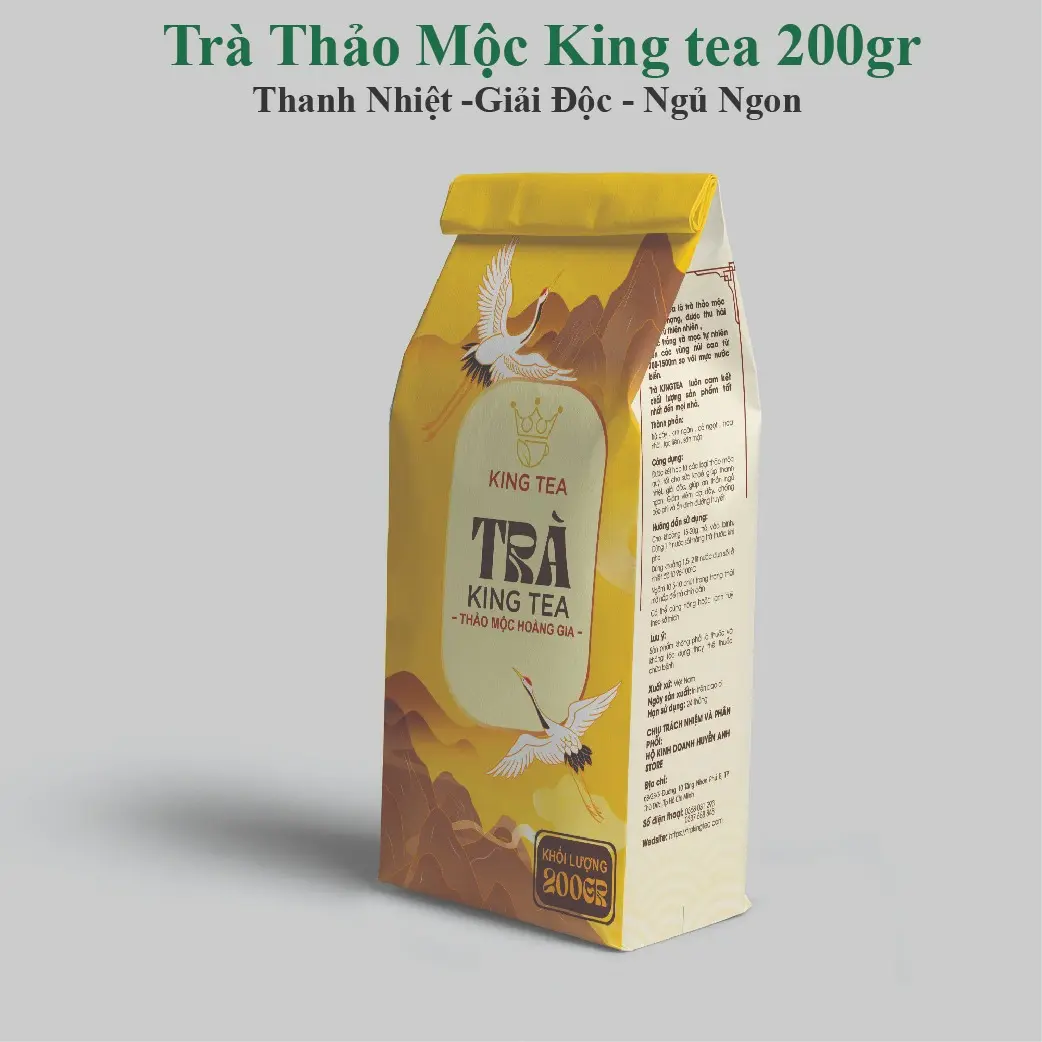 Trà Thảo Mộc túi 200gr, ngủ ngon