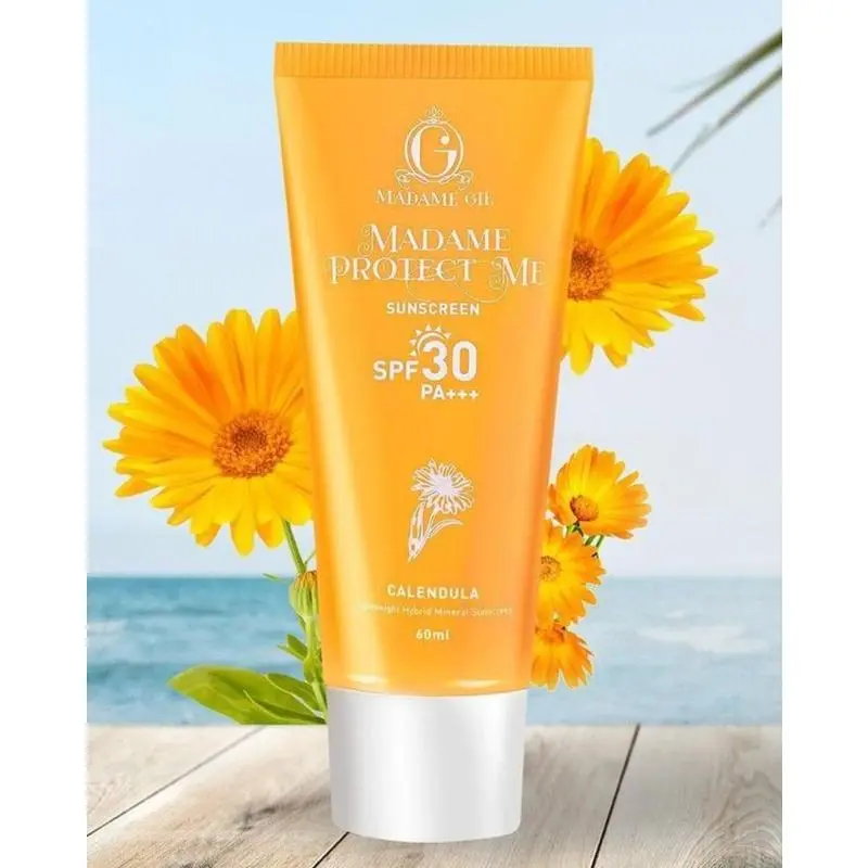 PROMO Original Madame Gie Madame Protect Me Sunscreen SPF 30 PA +++ Calendula - Skincare Sunblock Sunscreen GRATIS ONGKIR 5