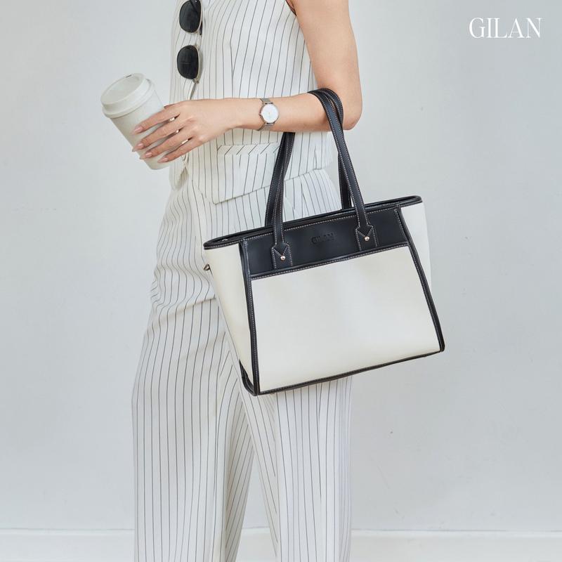 Túi xách tote nữ GILAN Chic bag ( 2 màu) - đựng được Laptop, A4
