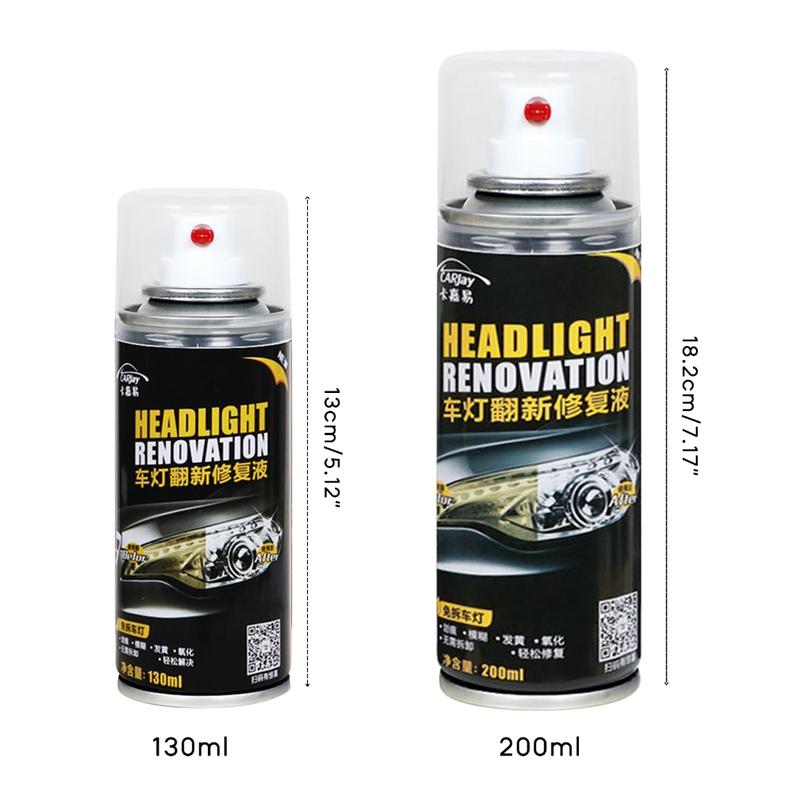 Product Introduction of Car Headlight Repair Fluid Headlight Repair Kit Restoration Fluid Refill Bottle Car Headlight Scratch Repair Polishing 0