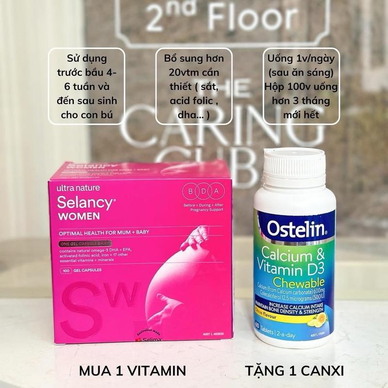 Vitamin tổng hợp Selancy Women  , hộp 100v