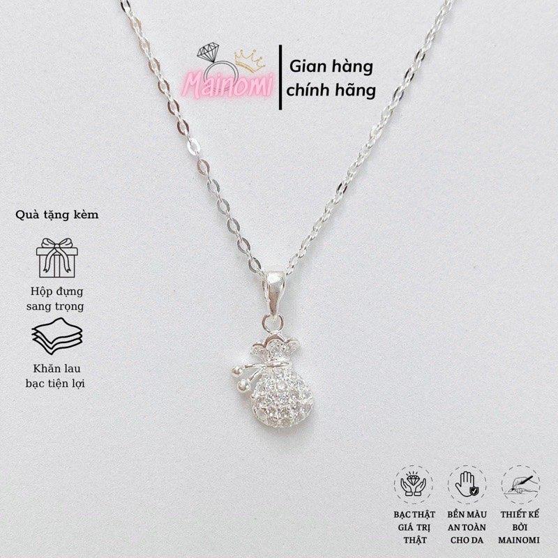 Dây chuyền túi tiền bạc ta MAINOMI sáng đẹp siêu xinh