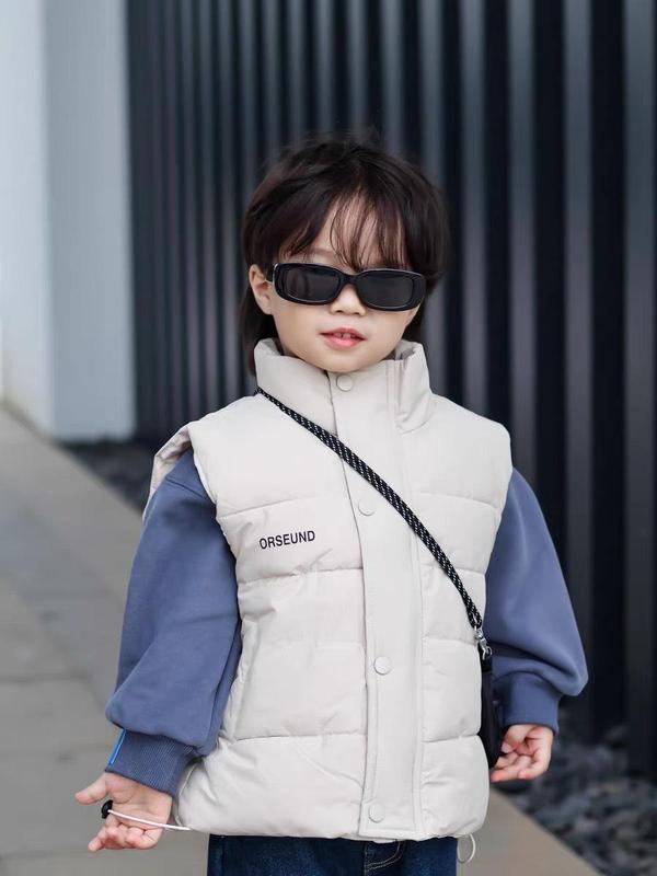 Áo Phao GiLe Thu Đông cho bé trai và bé gái size 9 - 21 kg Chất liệu ấm áp cho mùa đông có thể giặt máy