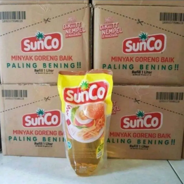 Minyak Goreng Sunco Kemasan Pouch 1 Liter Oil 5